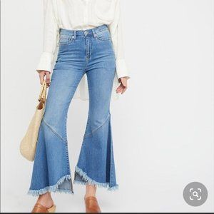Free People Tulip Flare Jeans Size 26